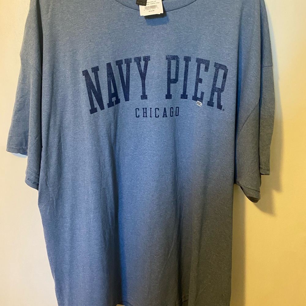 Navy Pier Chicago Blue T-Shirt
